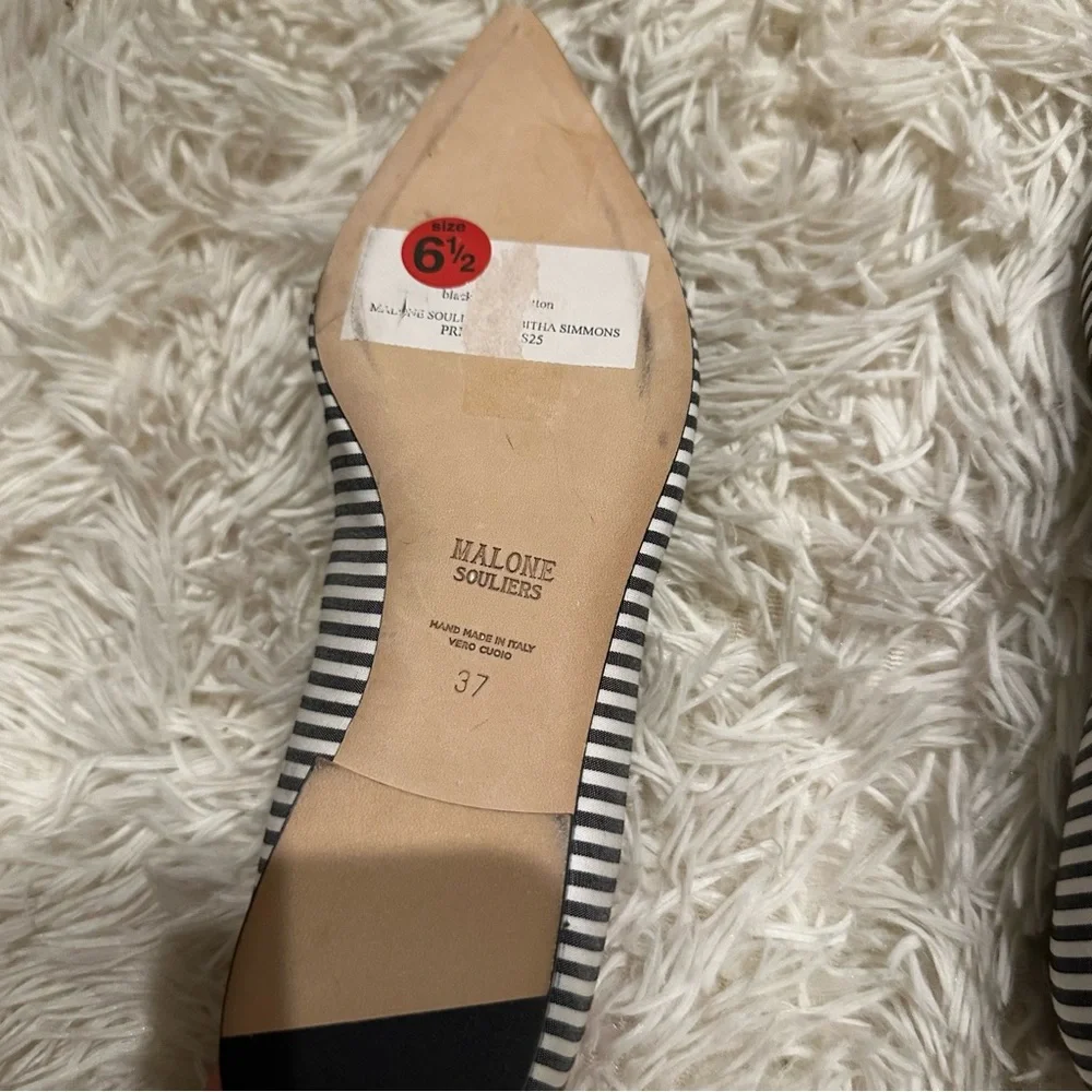 MALONE SOULIERS Kate Flat size 6.5